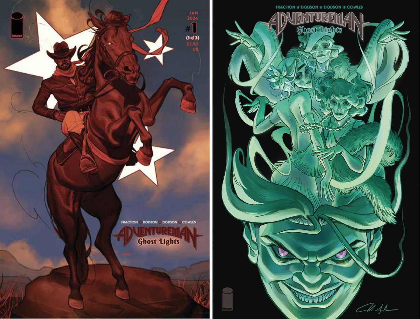 Adventureman: Ghost Lights #1 - #2 (Of 2) CF COLL Cvr B