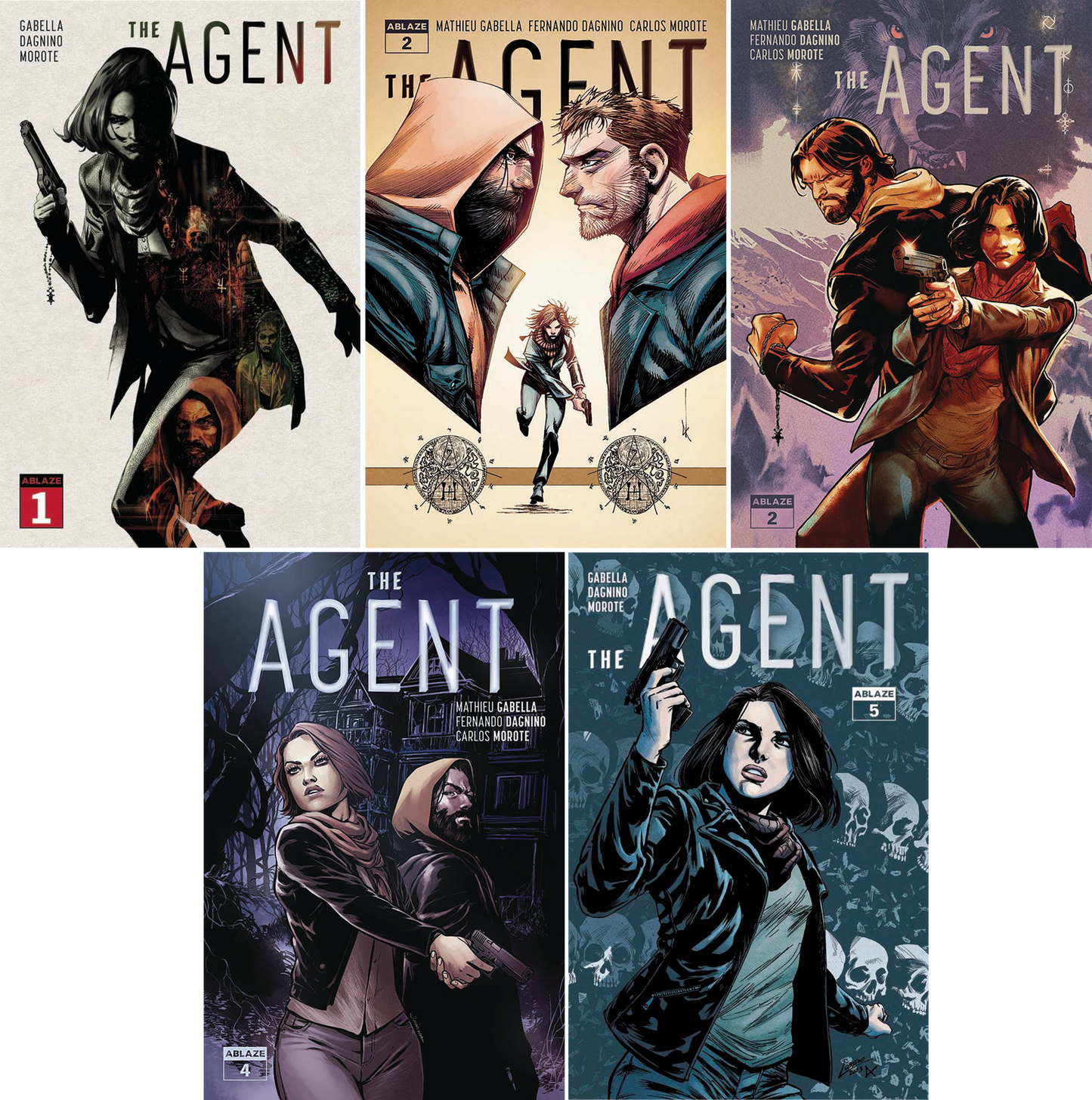 Agent #1 - #5 (Of 5) CF COLL Cvr A