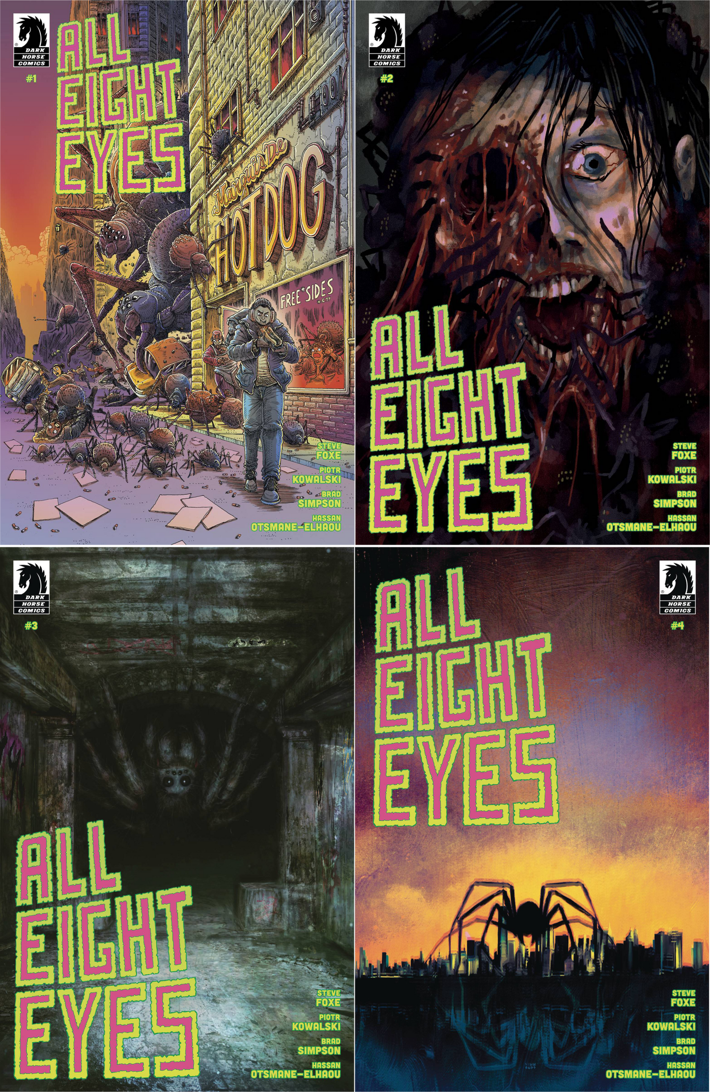 All Eight Eyes #1 - #4 (Of 4) CF COLL Cvr B