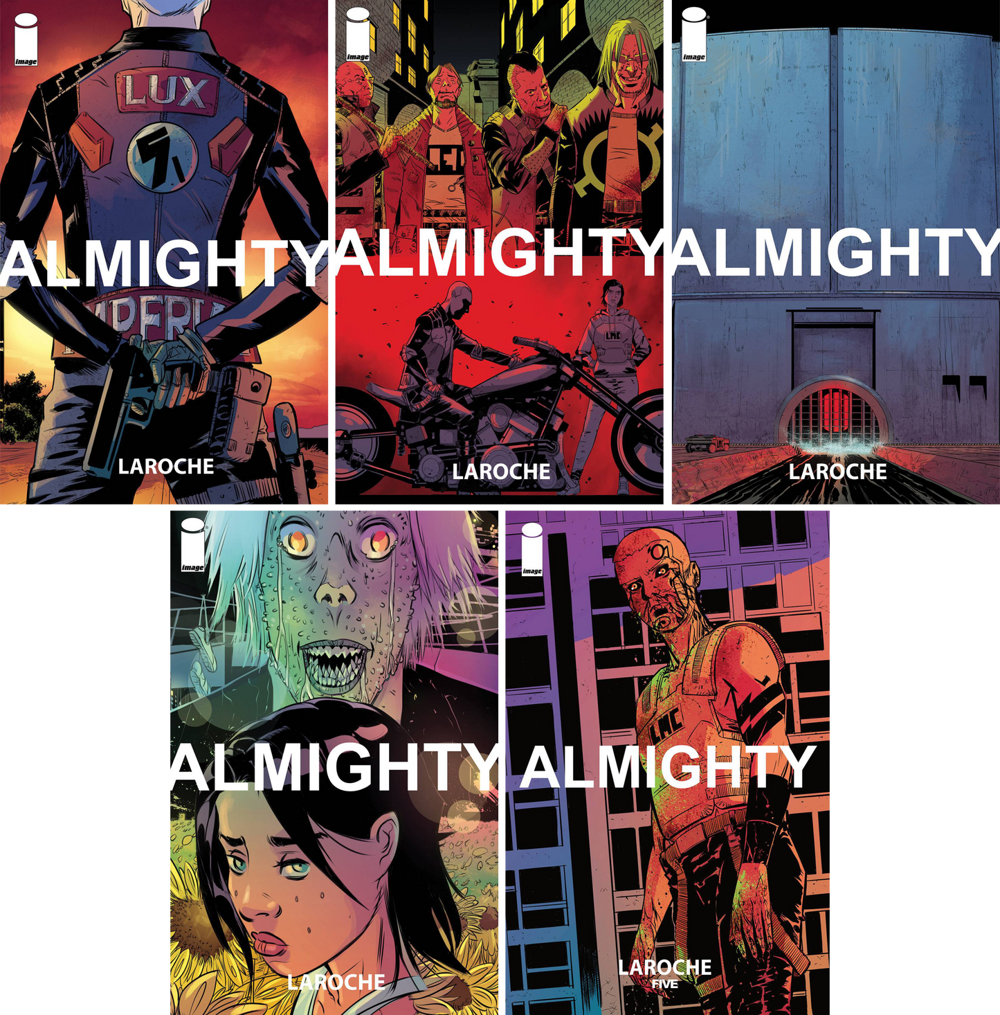 Almighty #1 - #5 (Of 5) CF COLL Cvr A
