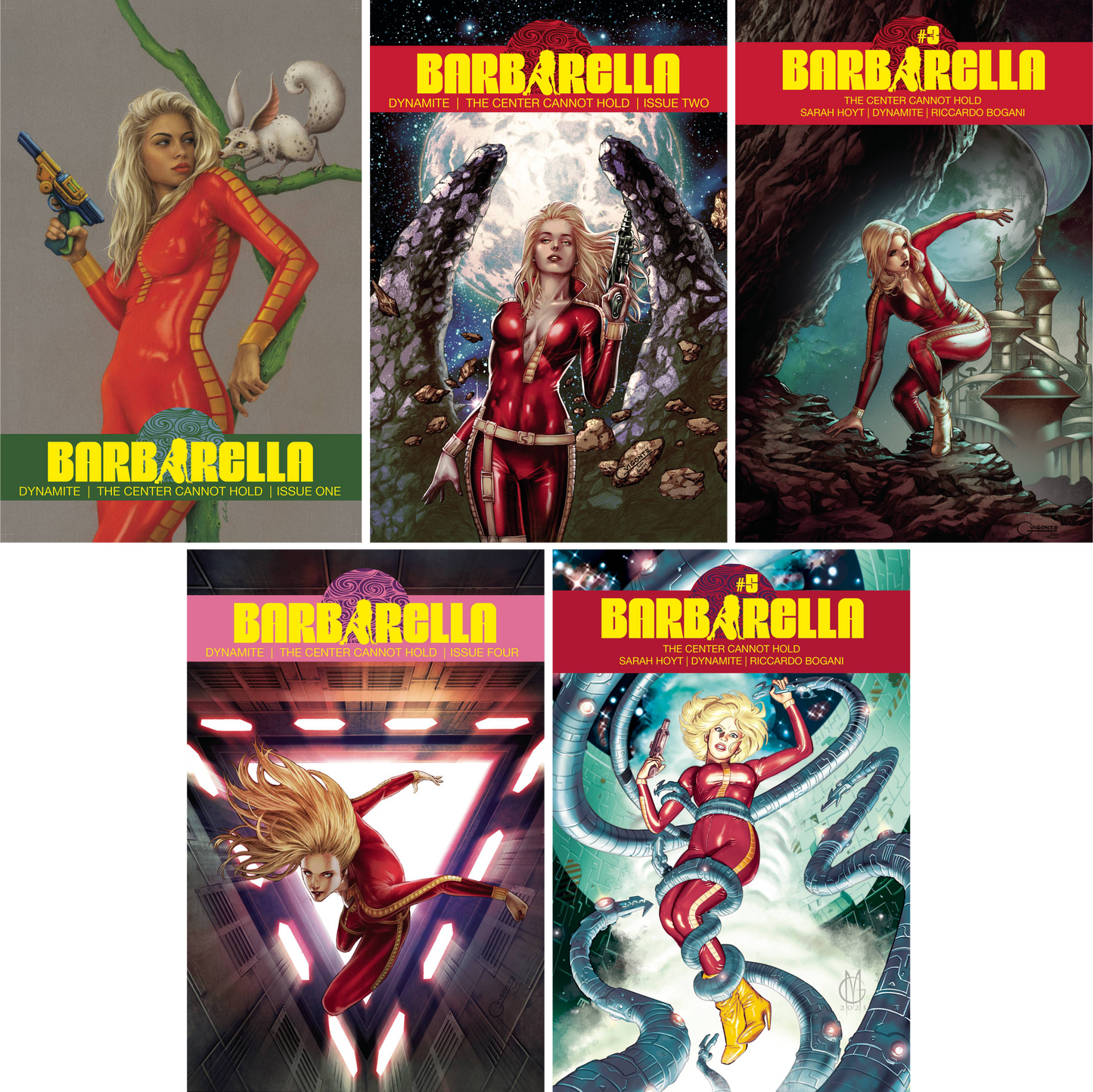 Barbarella: Center Cannot Hold #1 - #5 (Of 5) CF COLL Cvr C