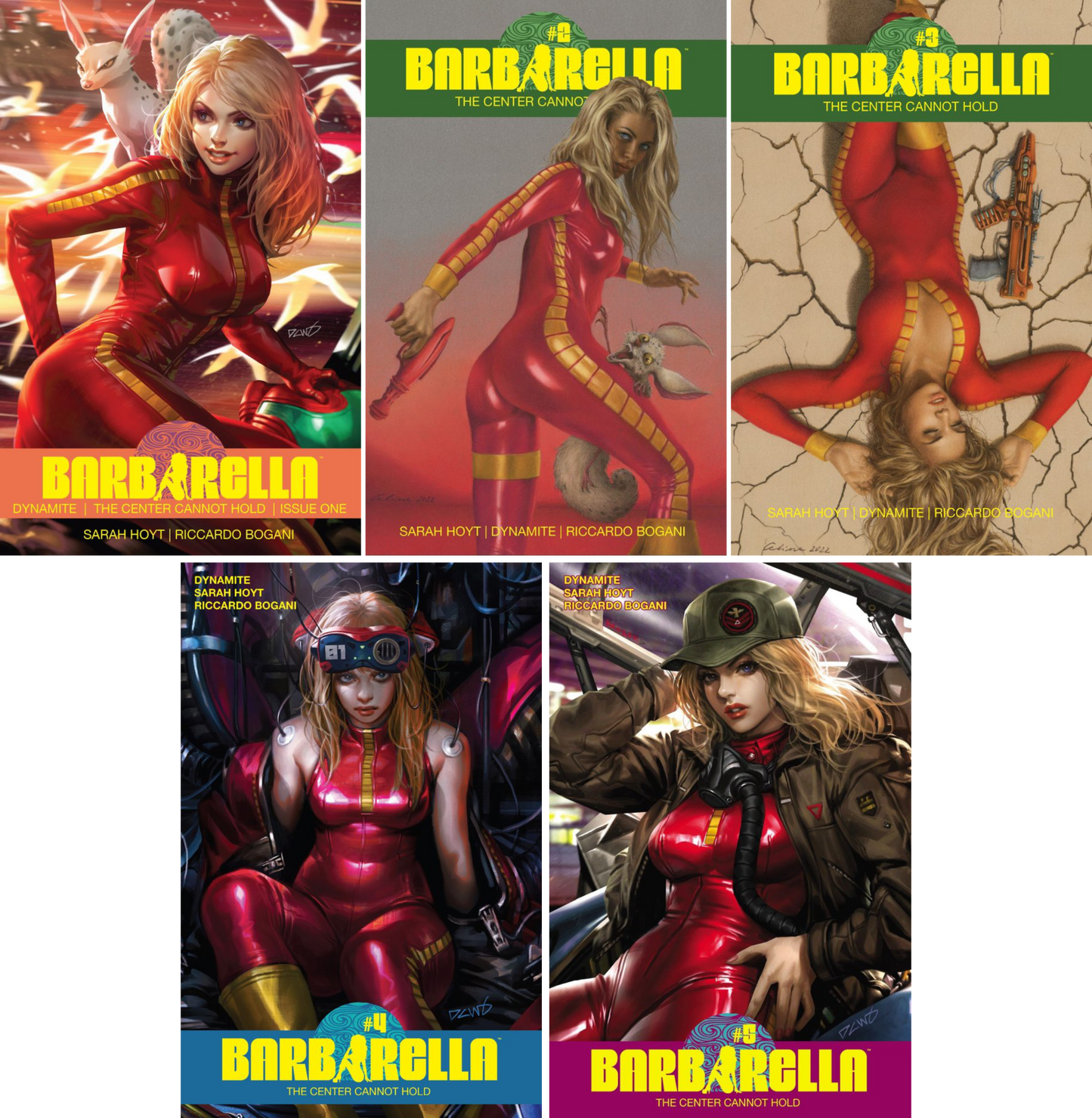 Barbarella: Center Cannot Hold #1 - #5 (Of 5) CF COLL Mix Cvr