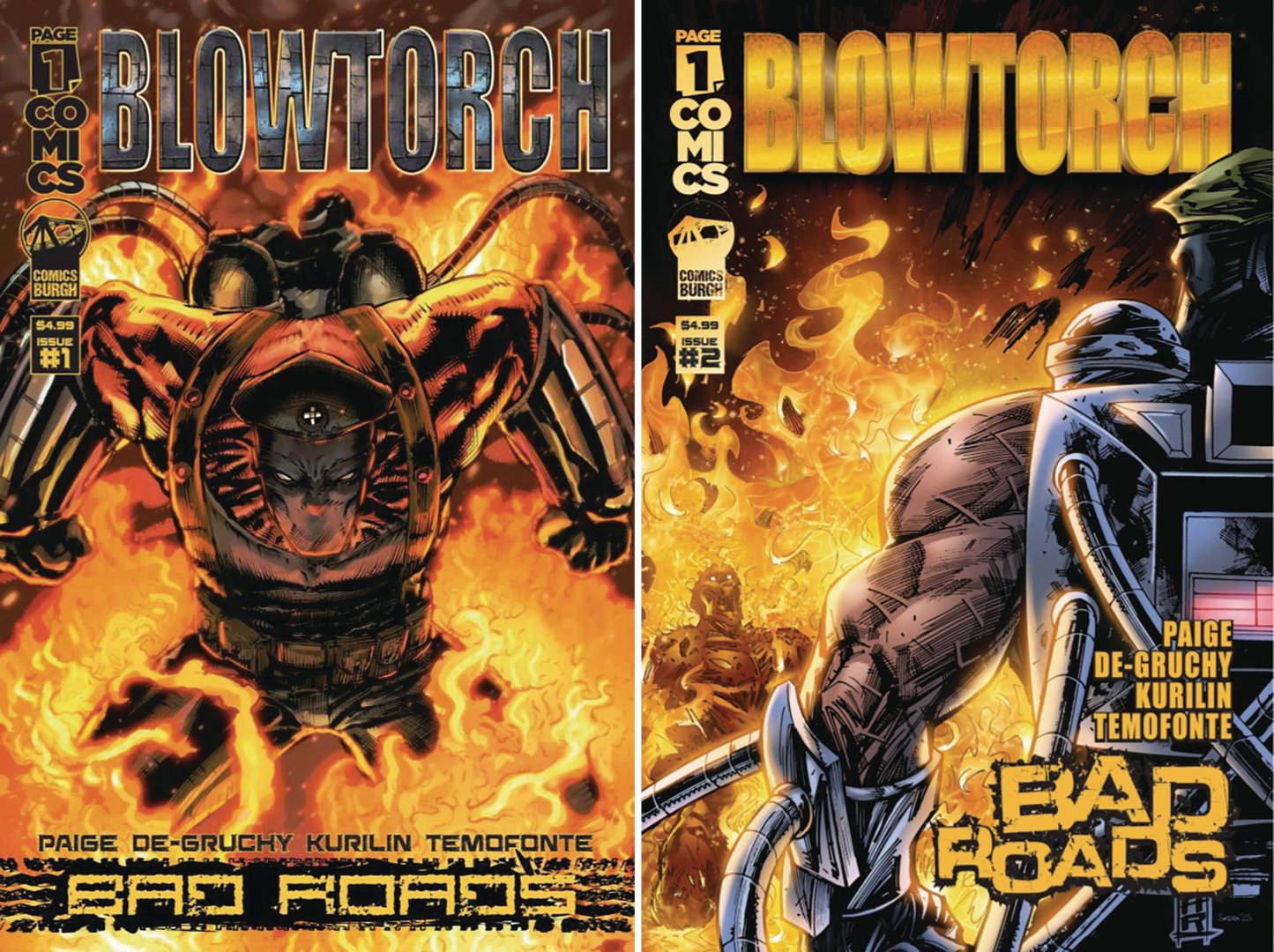 Blowtorch: Bad Roads #1 - #2 (Of 2) CF COLL Cvr A