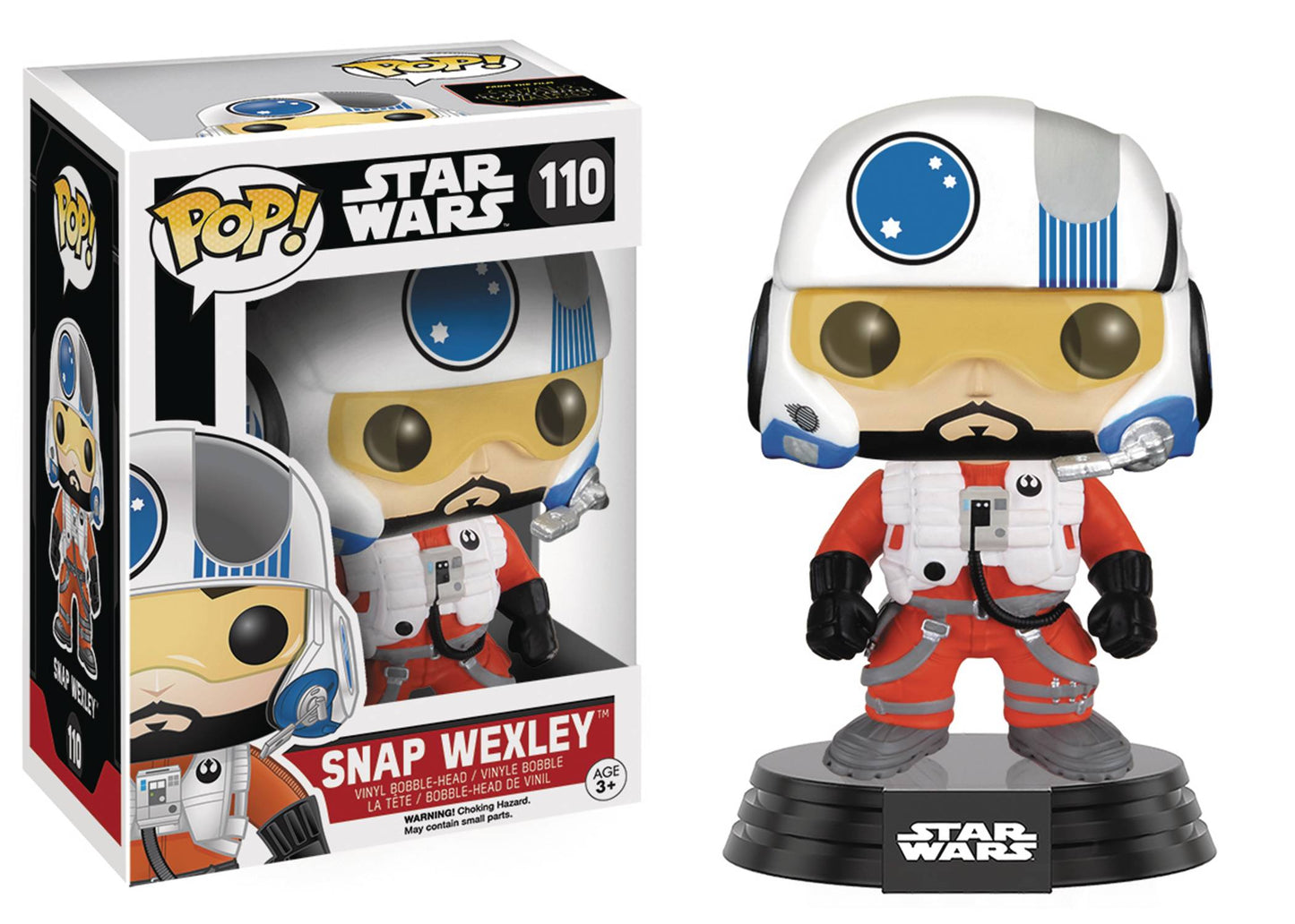 Pop Star Wars E7 Snap Wexley Vinyl Fig (110)