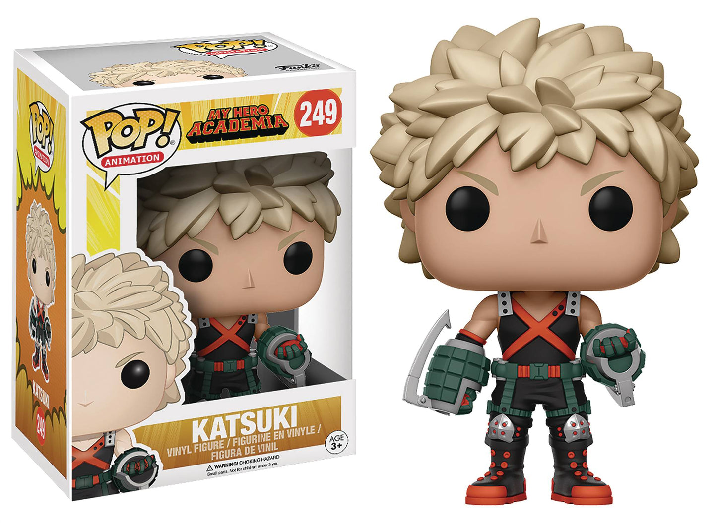 Pop Anime My Hero Academia Katsuki Vinyl Fig (249)