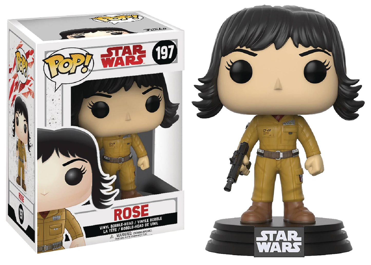 Pop Star Wars E8 Rose Vinyl Fig (197)