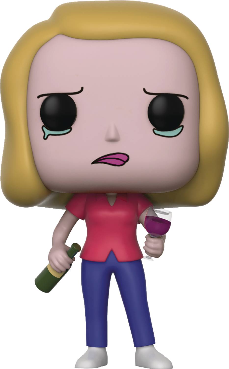 Pop Rick & Morty Beth With Wine Glass Vinyl Fig (301)