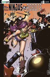 Ninjas & Robots #8 Cvr C Elliot Fernandez
