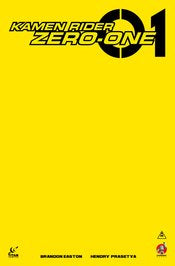 Kamen Rider Zero One #1 Cvr F Blank Sketch Yellow
