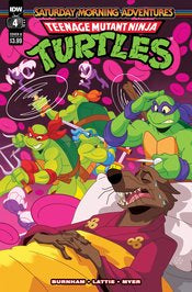 Tmnt Saturday Morning Adventures (2022) #4 Cvr B Galloway