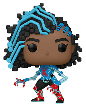 Pop Spider-Man Across The Spiderverse Spider-Byte Vinyl Fig (1229)