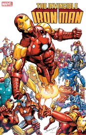 Invincible Iron Man (2022) #1 2nd Ptg Bagley Var