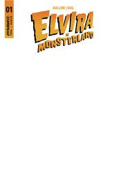 Elvira In Monsterland #1 Cvr E Blank Authentix