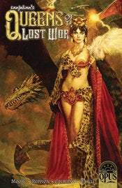 Sanjulian's Queen Lost World #2 Cvr B Sanjulian