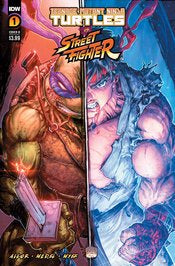 Teenage Mutant Ninja Turtles Vs Street Fighter #1 (Of 5) Cvr B Williams Ii