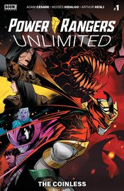 Power Rangers Unlimited: The Coinless #1 Cvr A Mora