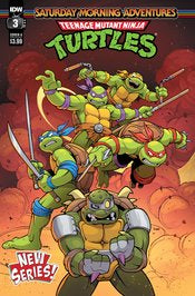 Tmnt Saturday Morning Adventures (2023) #3 Cvr A Lattie