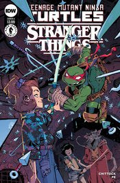 Teenage Mutant Ninja Turtles X Stranger Things #1 Cvr B Corona