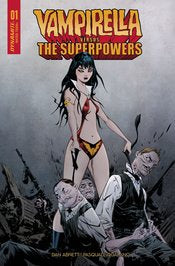 Vampirella Vs Superpowers #1 Cvr S Foc Lee Original