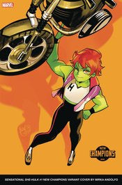 Sensational She-Hulk (2023) #1 Mirka Andolfo New Champions Var