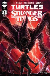 Teenage Mutant Ninja Turtles X Stranger Things #4 Cvr A Pe