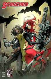 Spawn: Scorched #23 Cvr C The Walking Dead 20th Annv Segovia