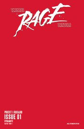 Vampirella: Dracula Rage #1 Cvr W Foc Red Blank Authentix