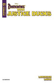 Justice Ducks #1 Cvr E Blank Authentix