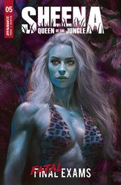 Sheena Queen Of Jungle: Fatal Exams #5 Cvr J Foc Parrillo Ultraviolet