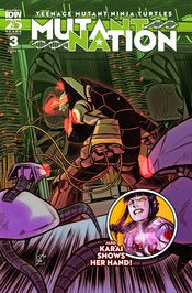 Teenage Mutant Ninja Turtles: Mutant Nation #3 Cvr B Federici
