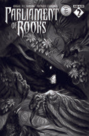 Parliament Of Rooks #2 Cvr B Abigail Jill Harding B&W (Mr)