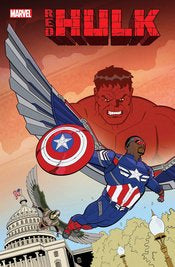 Red Hulk #1 Jacob Edgar Marvel Studios Var