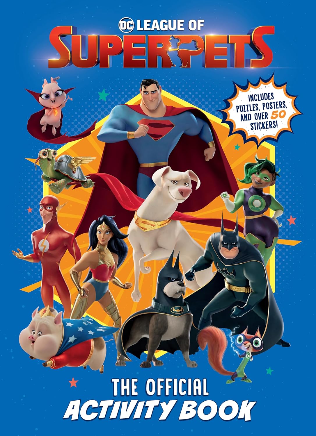DC League of Super Pets Official Activity Book Sc