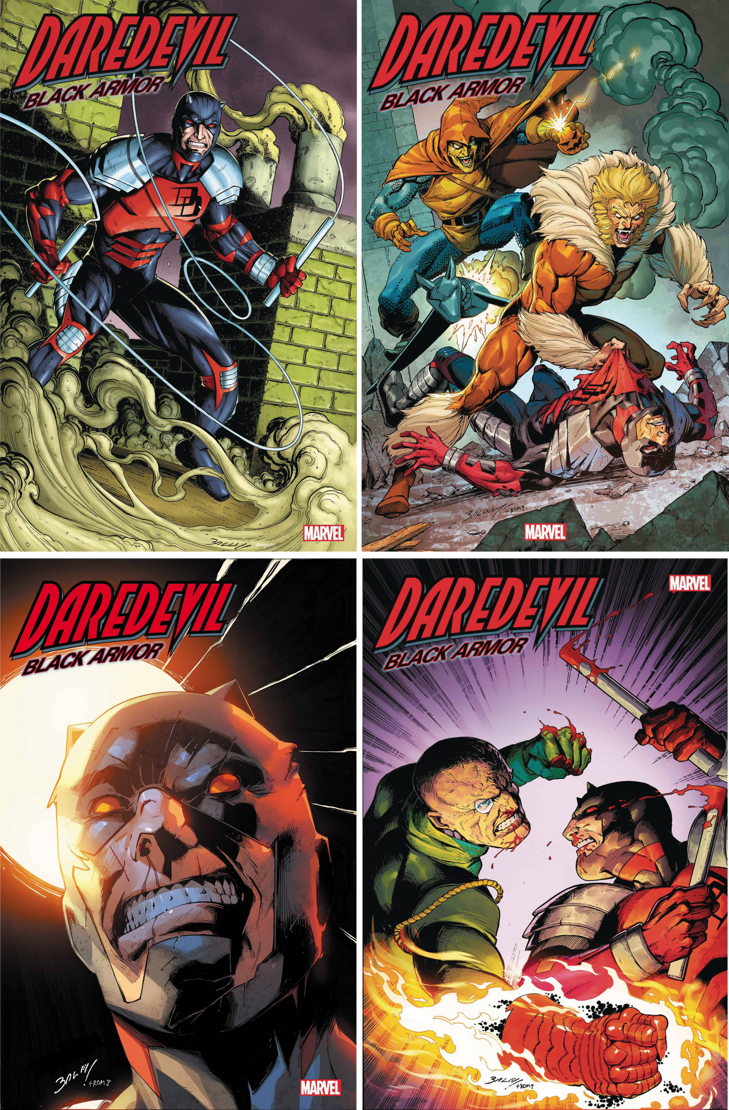 Daredevil Black Armor #1 - #4 (Of 4) CF COLL Cvr A