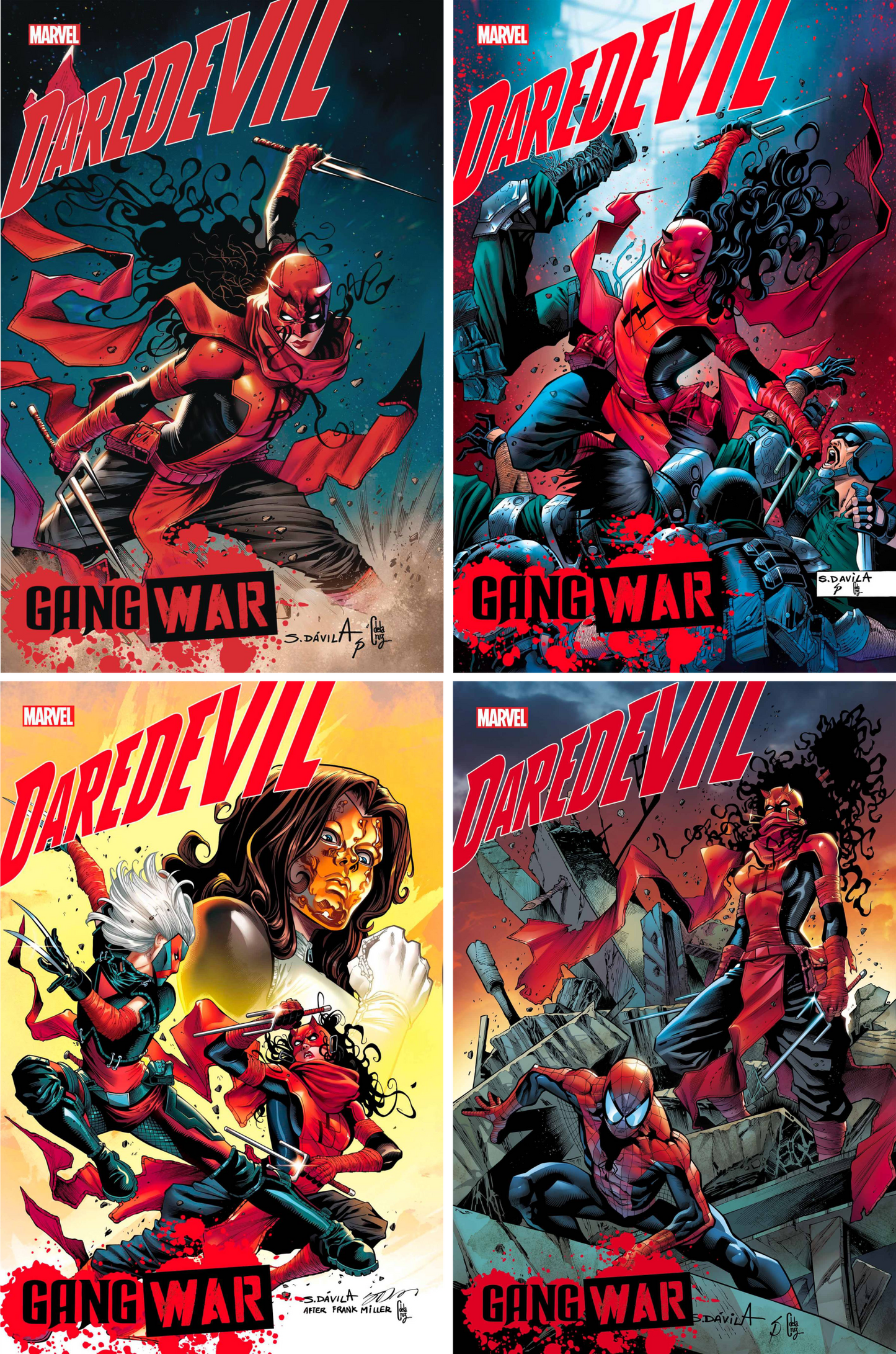 Daredevil Gang War #1 - #4 (Of 4) CF COLL Cvr A