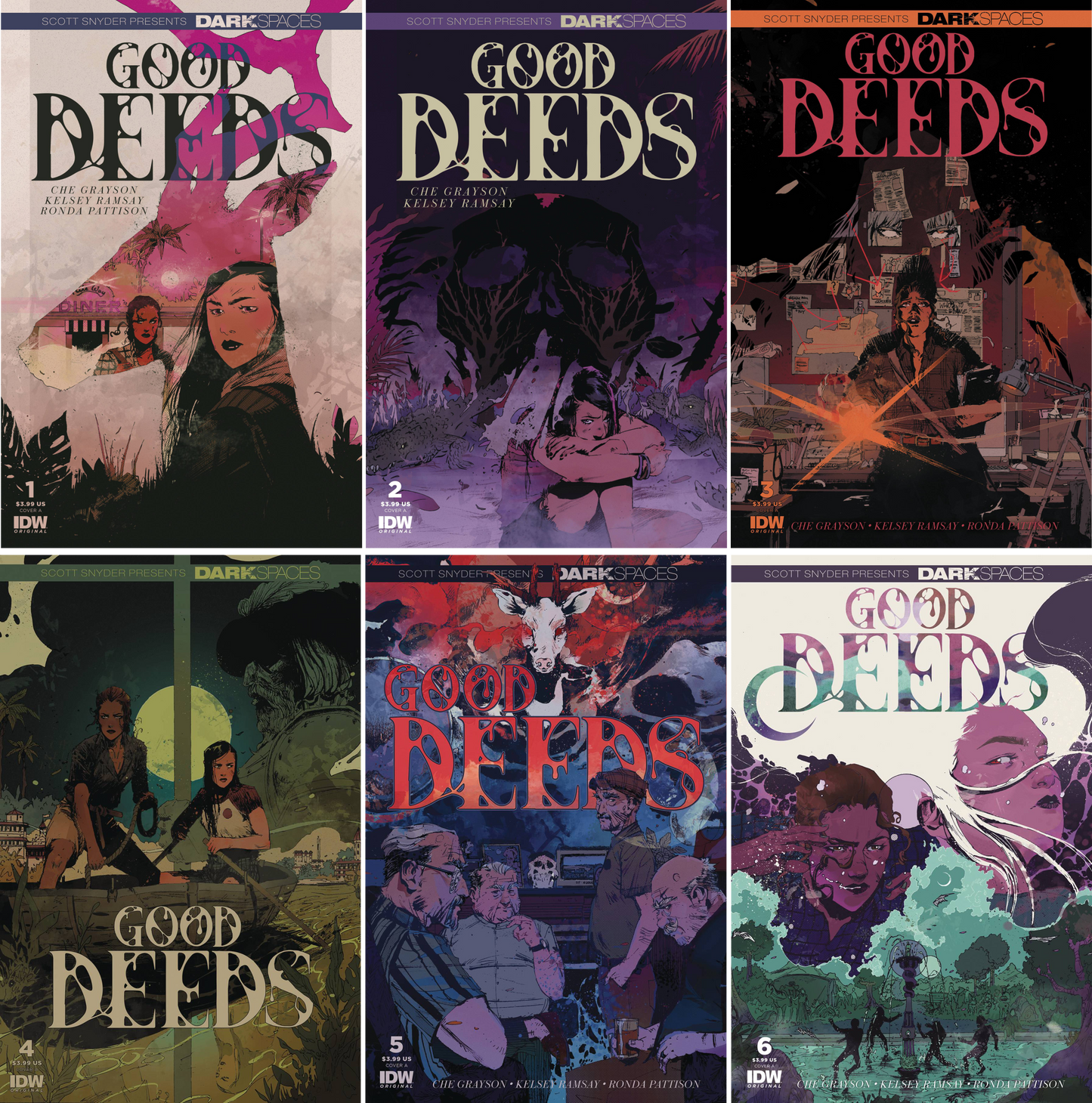 Dark Spaces: Good Deeds #1 - #6 (Of 6) CF COLL Cvr A