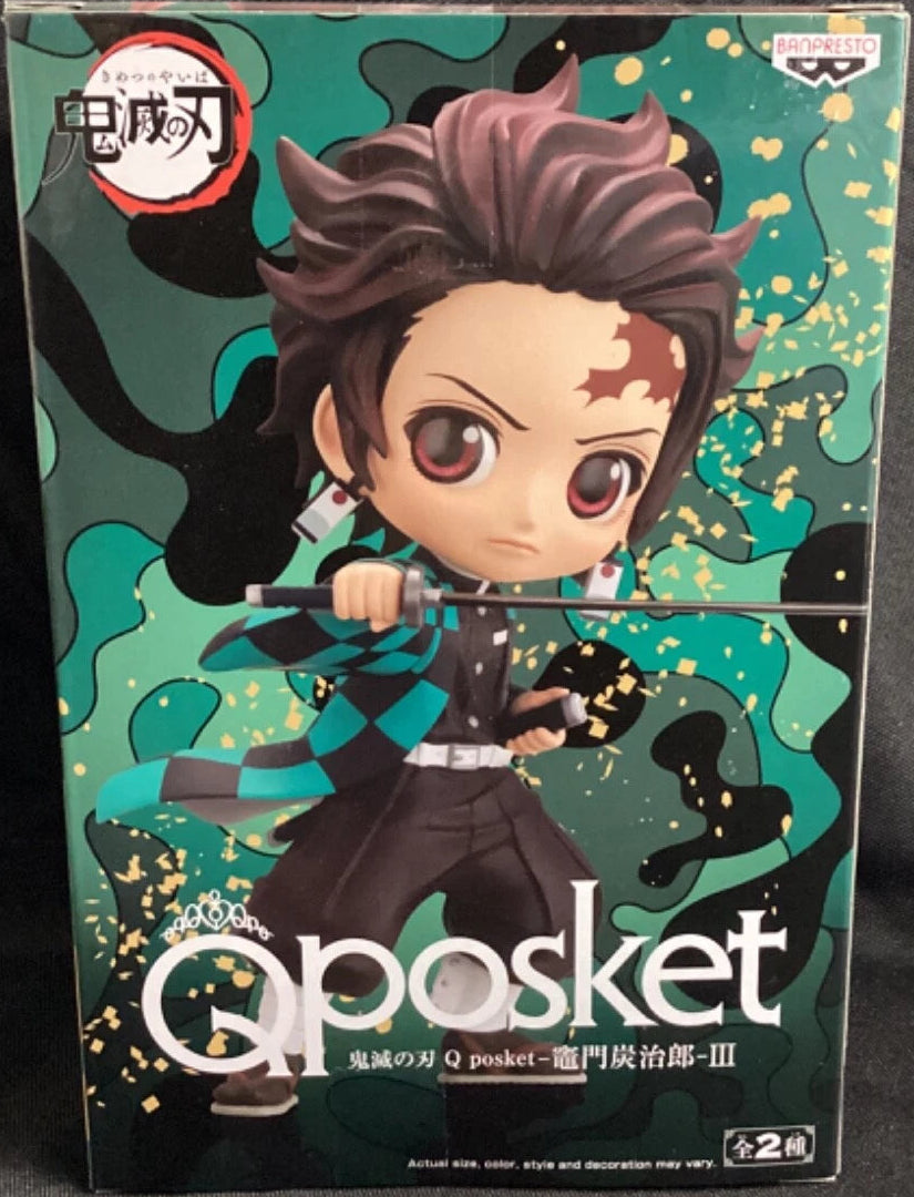 Demon Slayer Kimetsu Q-Posket Tanjiro Kamado Iii Figure Ver A