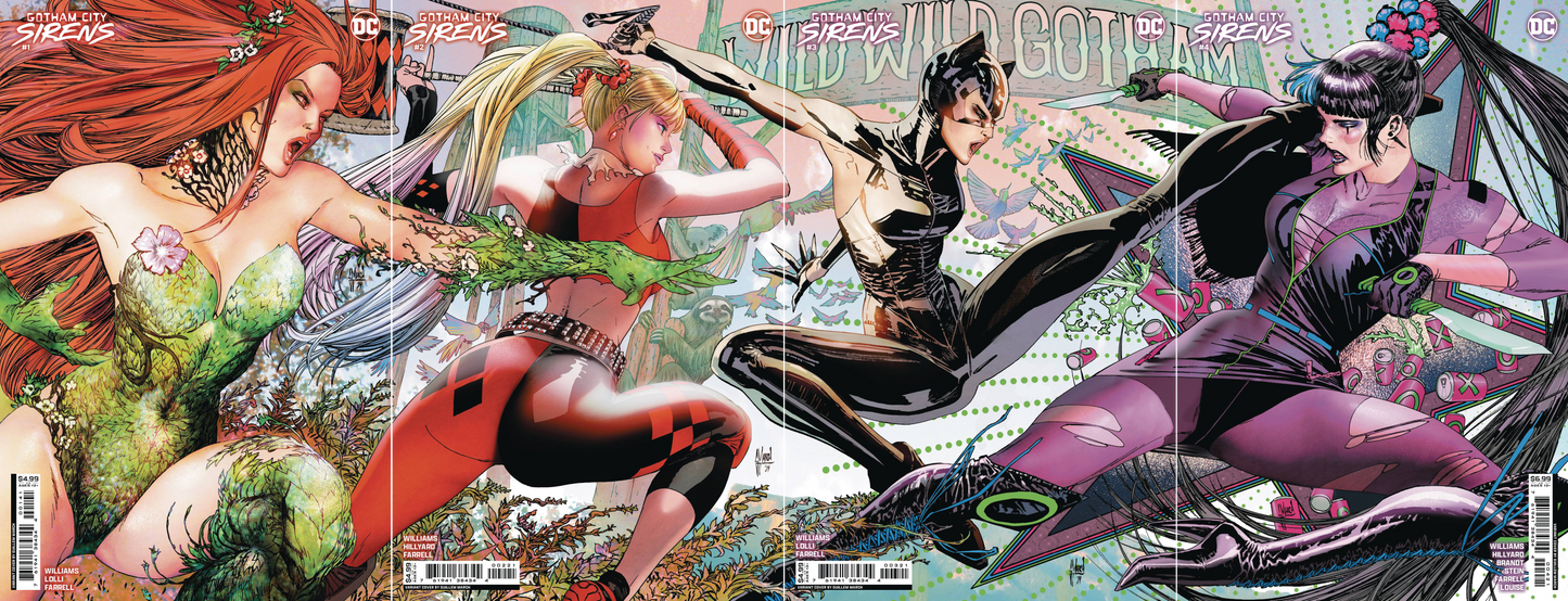 Gotham City Sirens (2024) #1 - #4 (Of 4) CF COLL Guillem March Reg Var