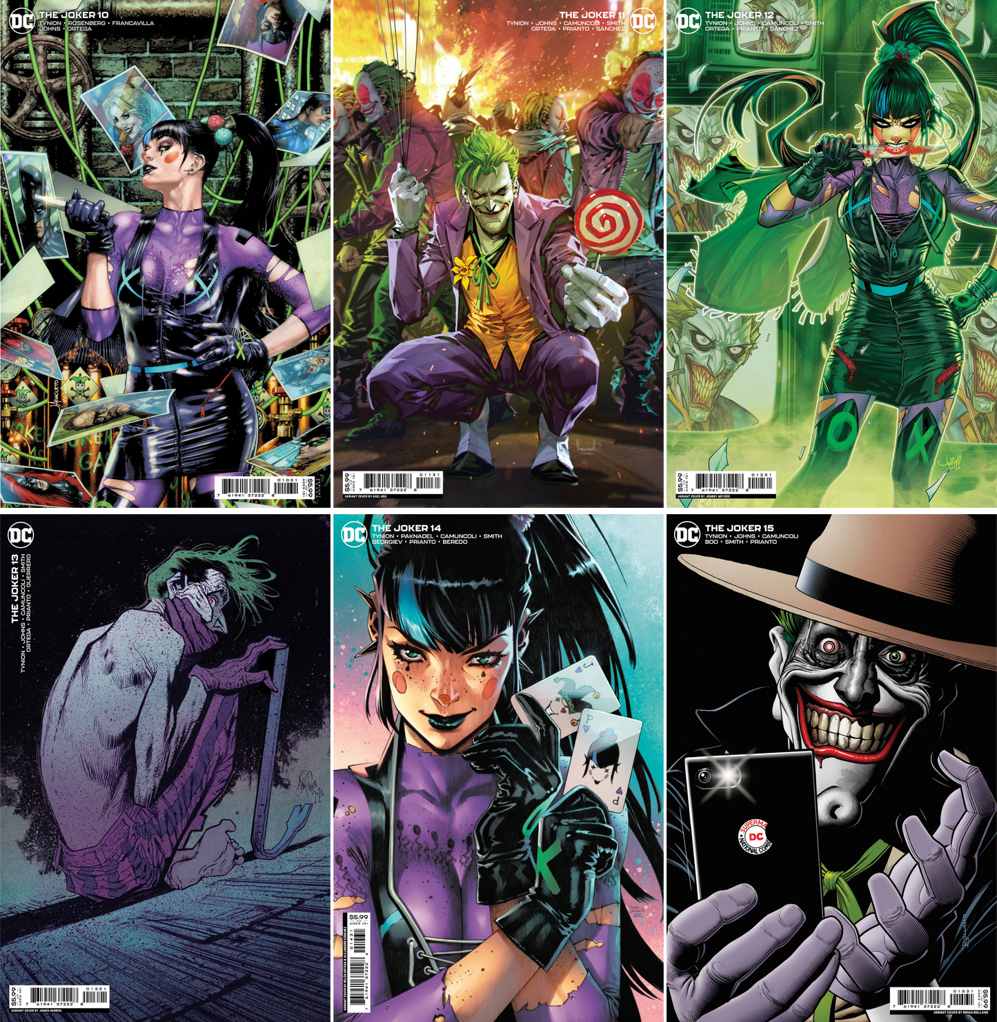 Joker #10 - #15 CF COLL Cvr C