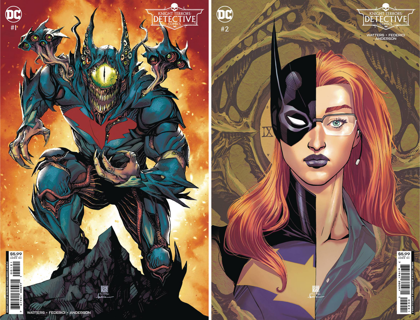 Knight Terrors Detective Comics #1 - #2 (Of 2) CF COLL Cvr B Bernard Chang Var