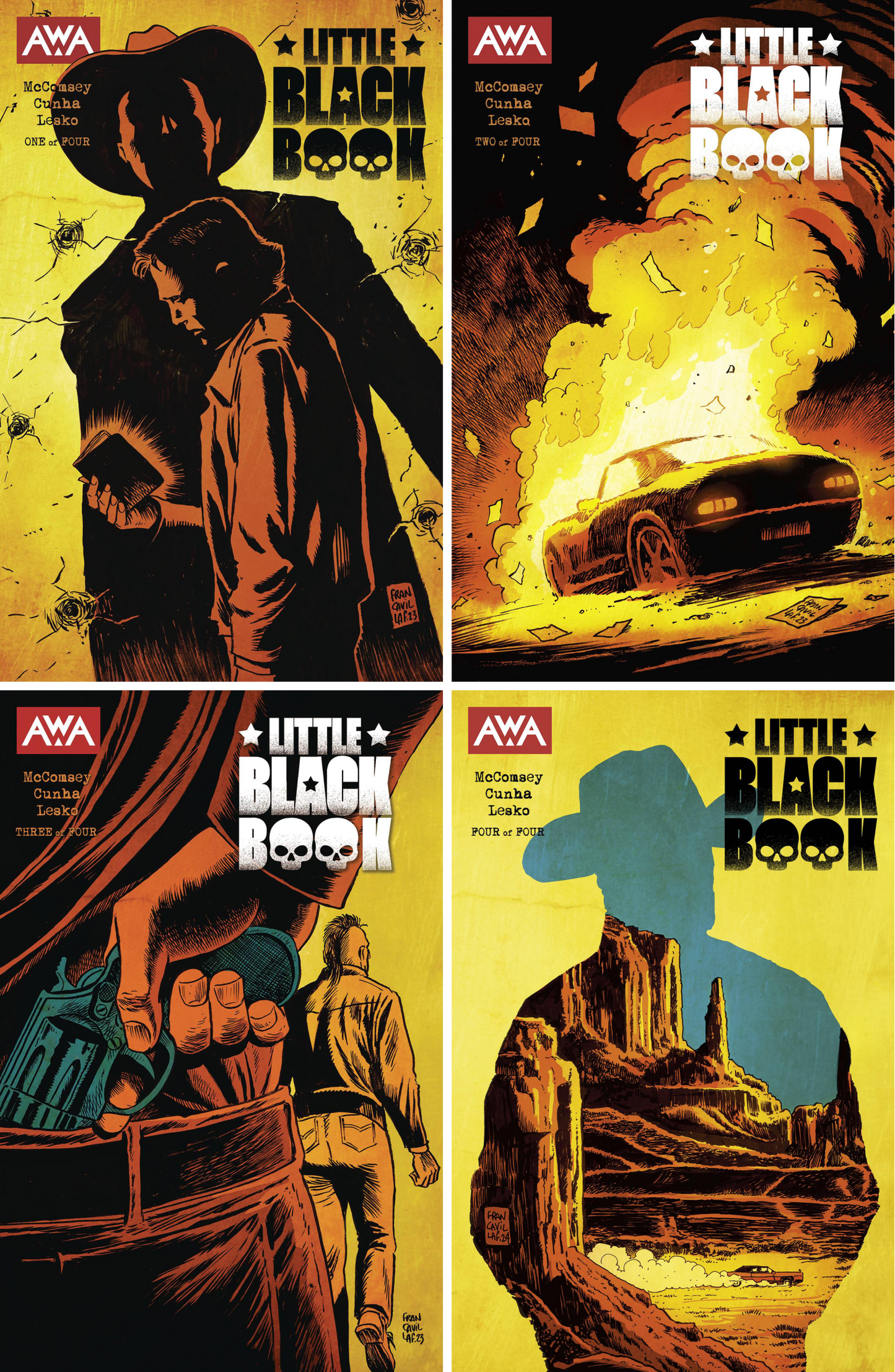 Little Black Book #1 - #4 (Of 4) CF COLL Cvr A