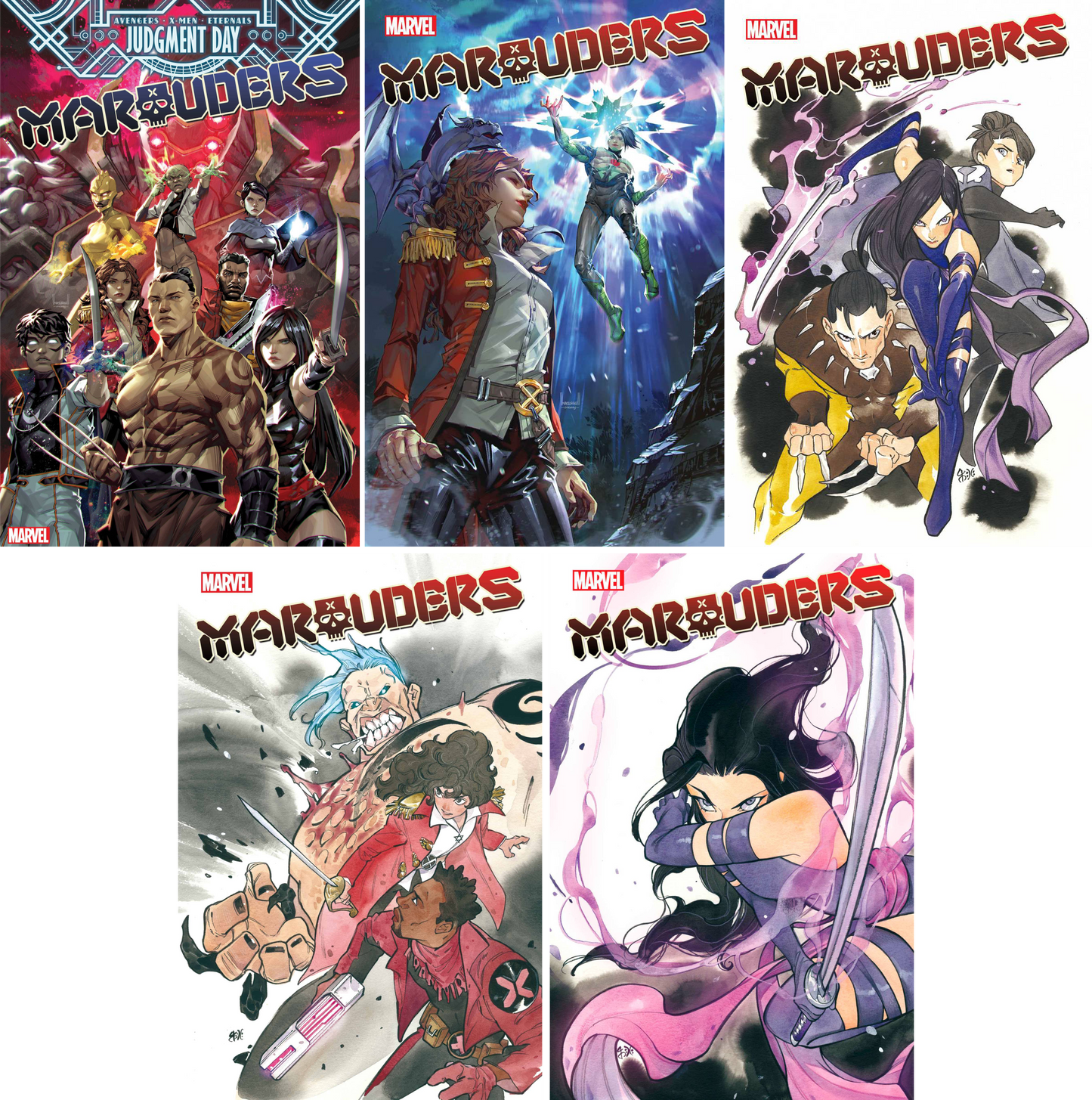 Marauders (2022) #6 - #10 CF COLL Cvr A