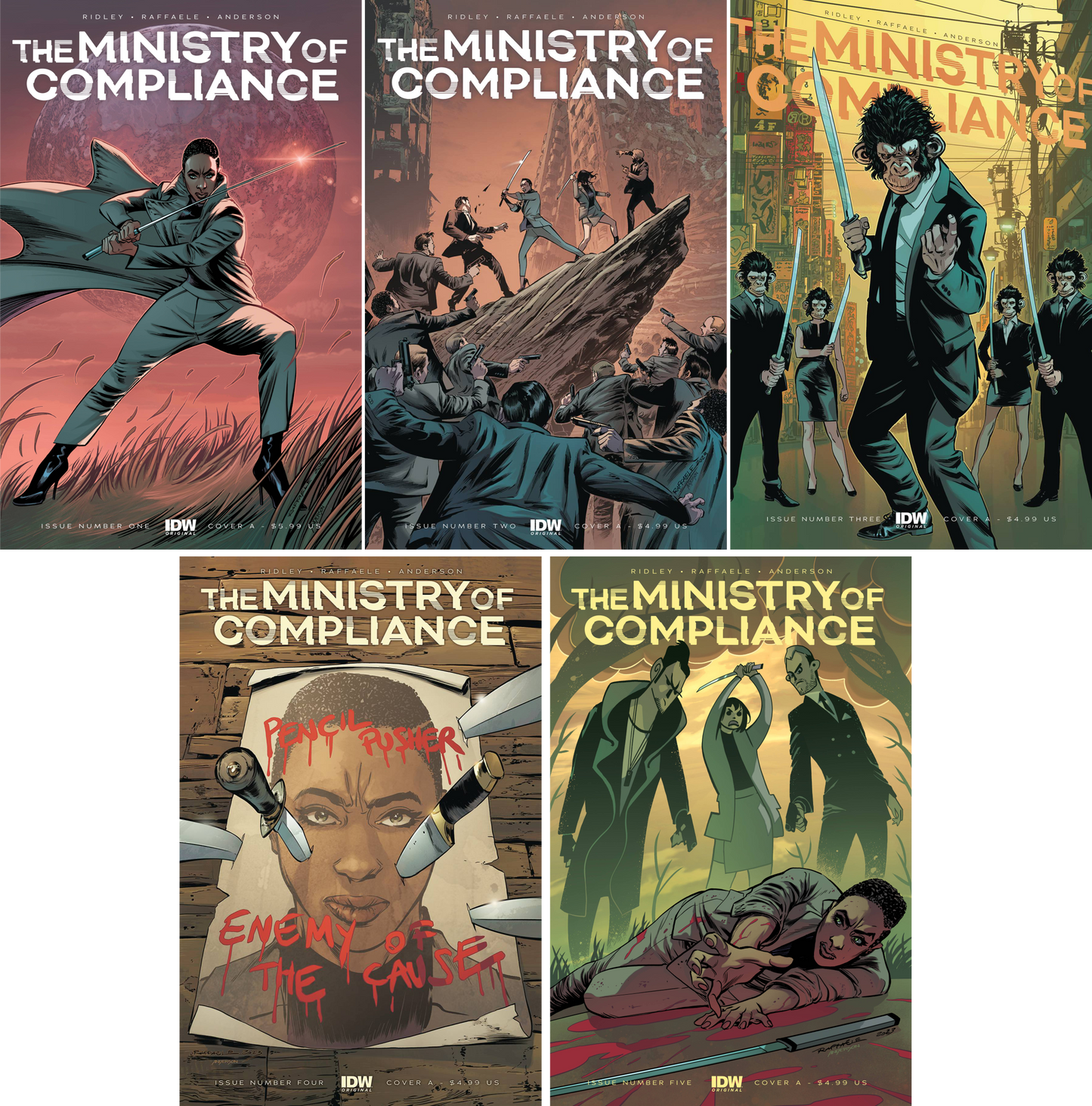 Ministry Of Compliance #1 - #5 CF COLL Cvr A