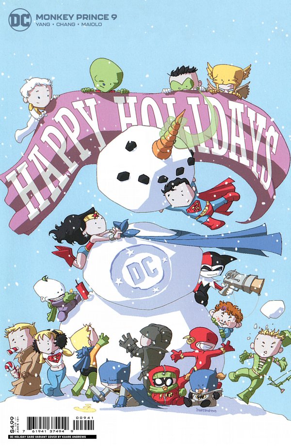 Monkey Prince #9 (Of 12) Cvr C DC Holiday Var