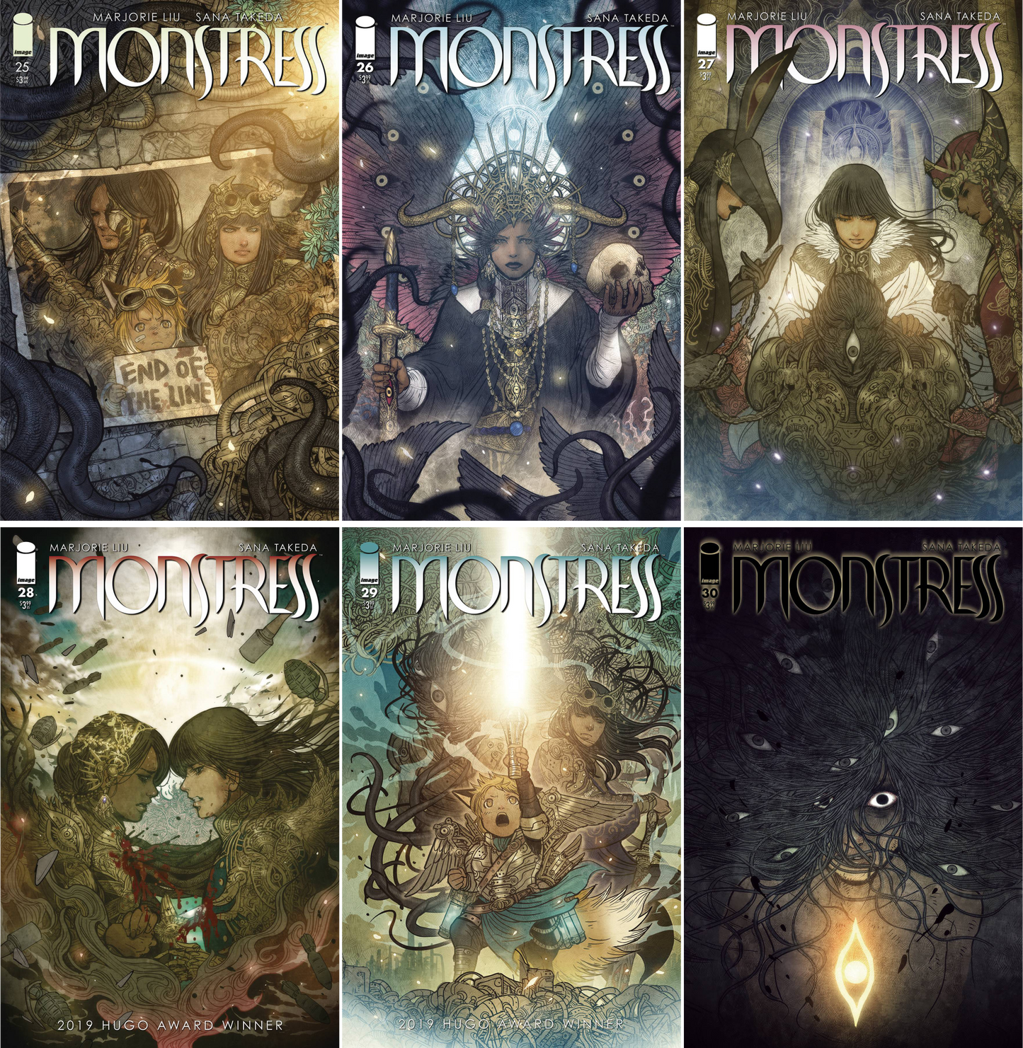 Monstress #25 - #30 CF COLL Cvr A