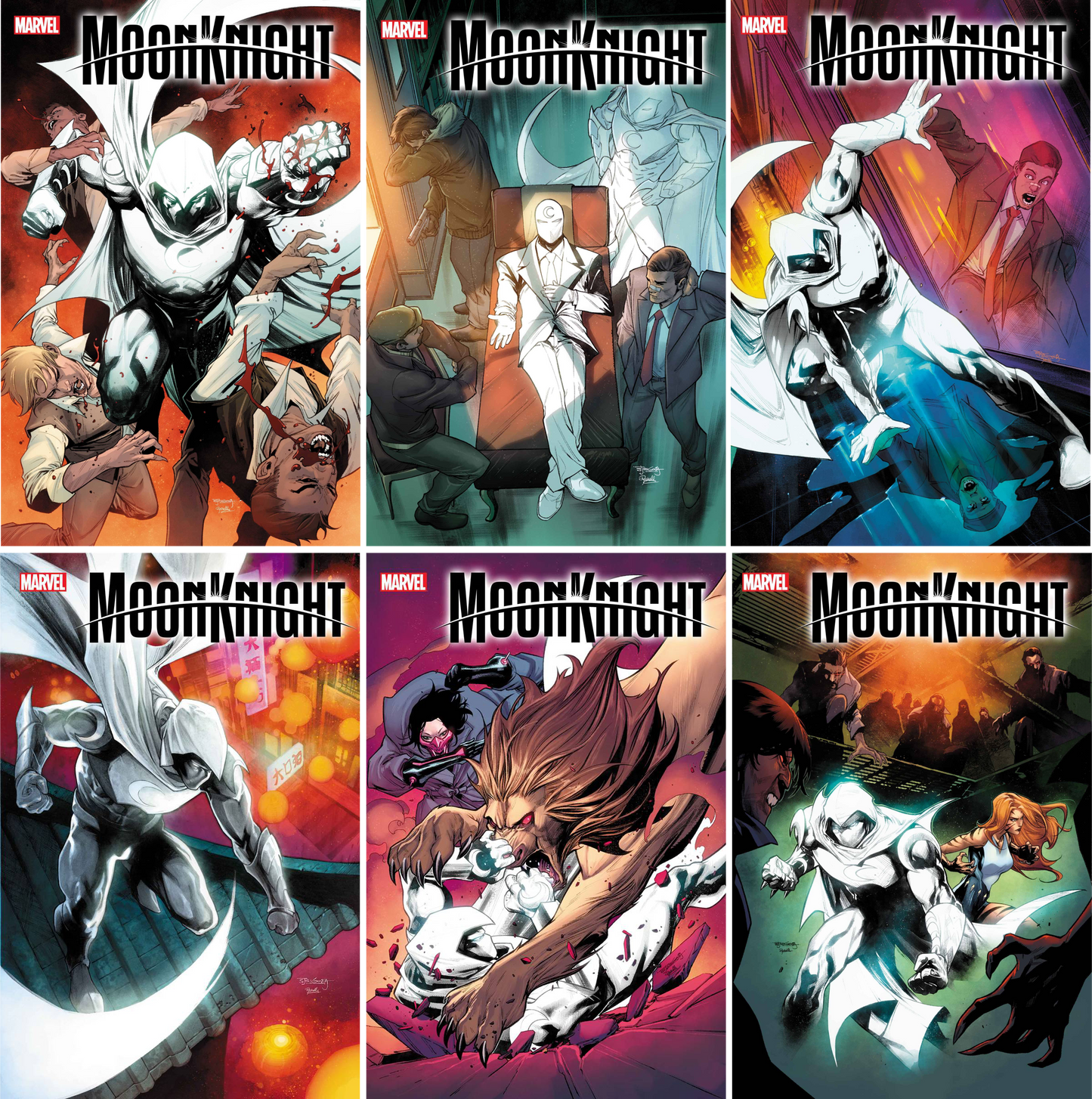 Moon Knight (2021) #13 - #18 CF COLL Cvr A