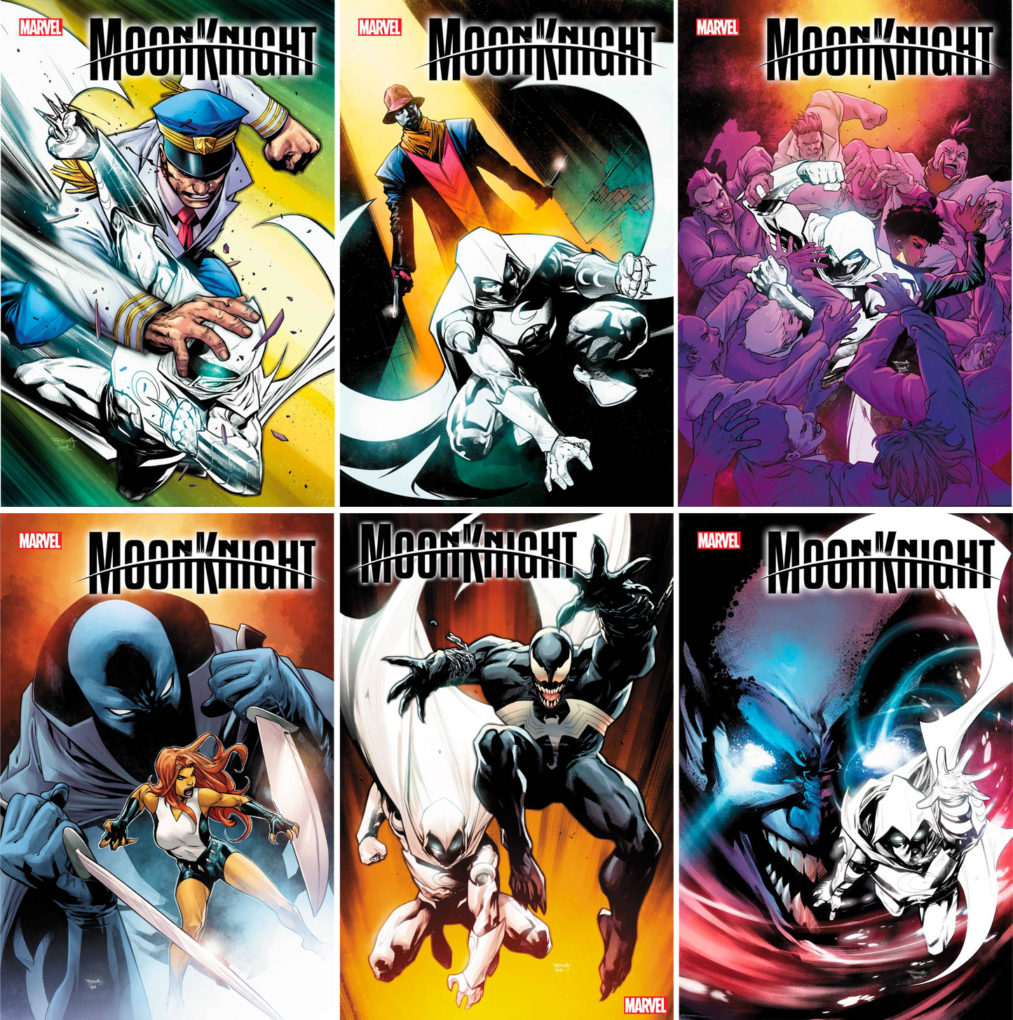 Moon Knight (2021) #19 - #24 CF COLL Cvr A