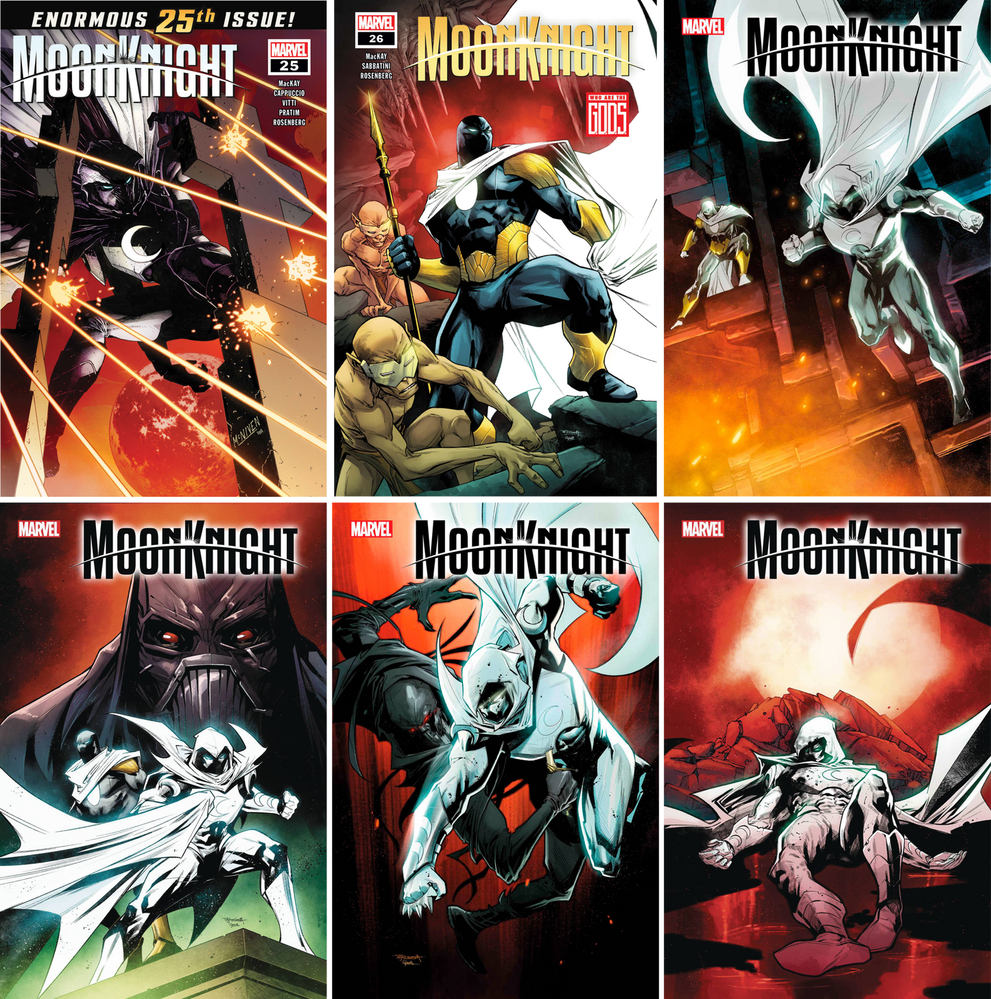 Moon Knight (2021) #25 - #30 CF COLL Cvr A