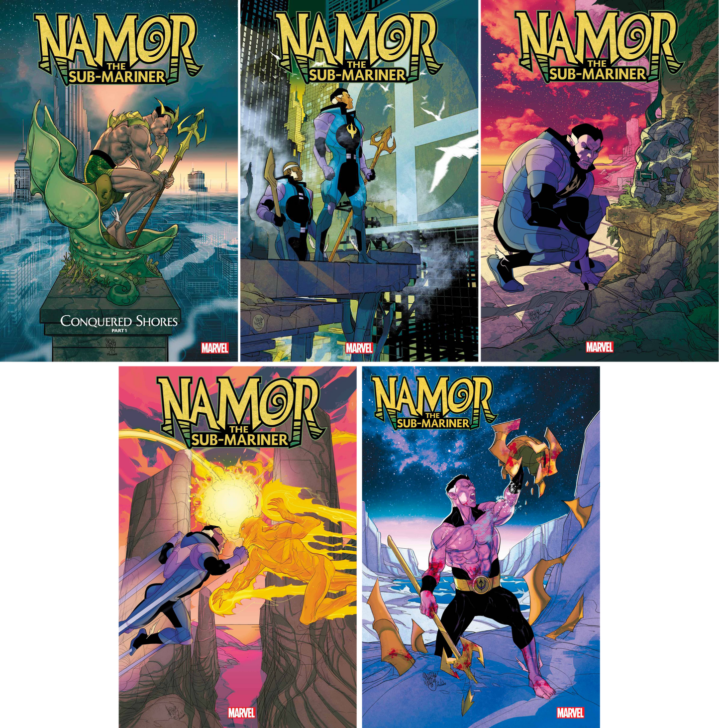 Namor: Conquered Shores #1 - #5 (Of 5) CF COLL Cvr A