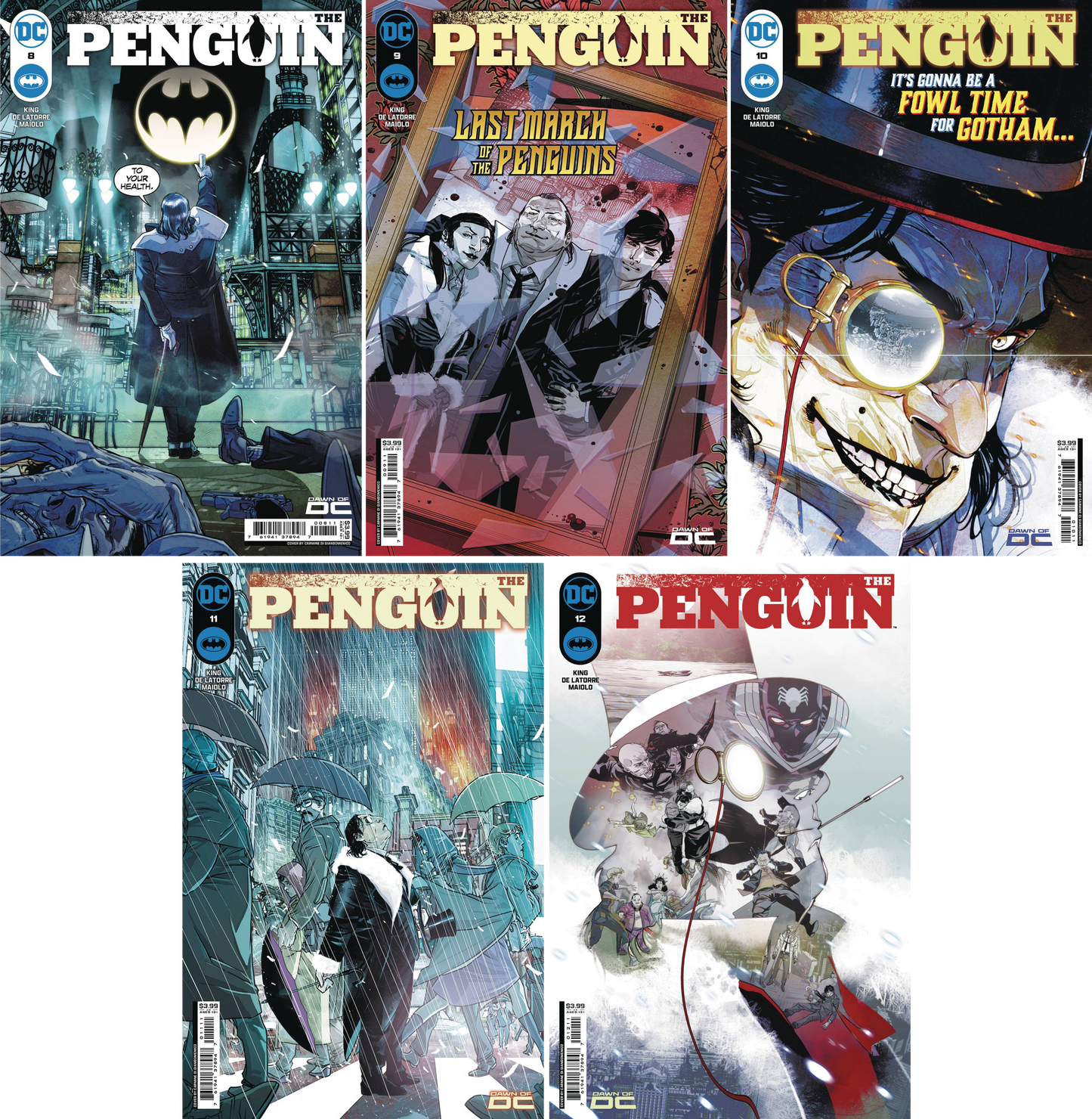 Penguin #8 - #12 CF COLL Cvr A